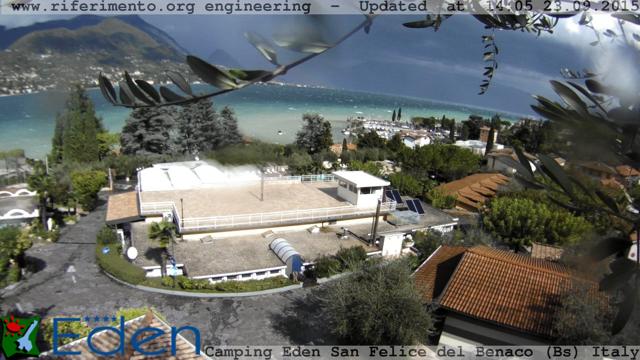 Webcam San Felice del Benaco, Camping Eden (Cam 1)